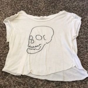 Brandy Skull Top